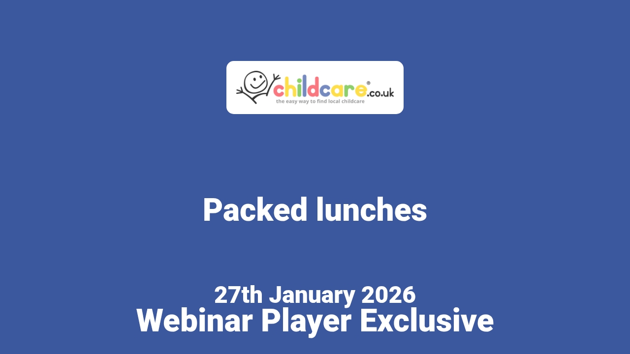 Packed lunches Poster