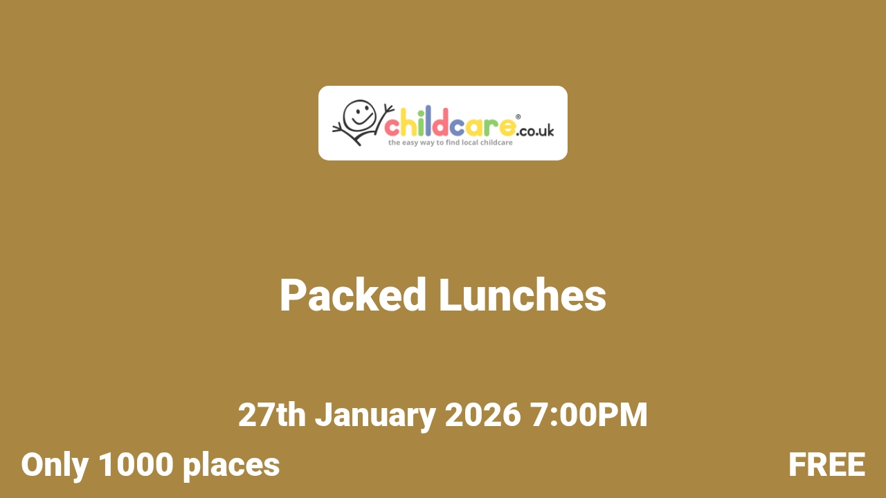 Packed Lunches Poster