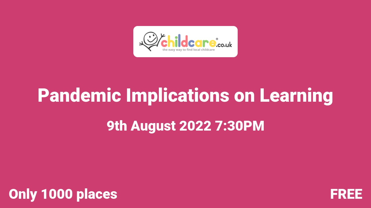 Pandemic Implications on Learning Poster