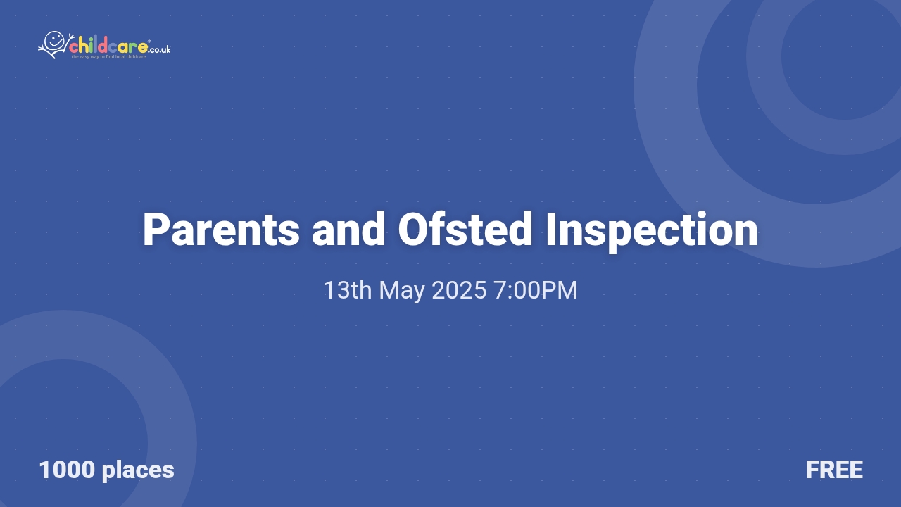 Parents and Ofsted Inspection poster