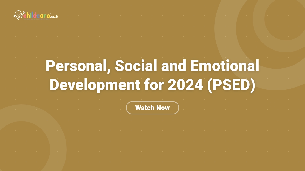 Personal, Social and Emotional Development for 2024 (PSED) Poster
