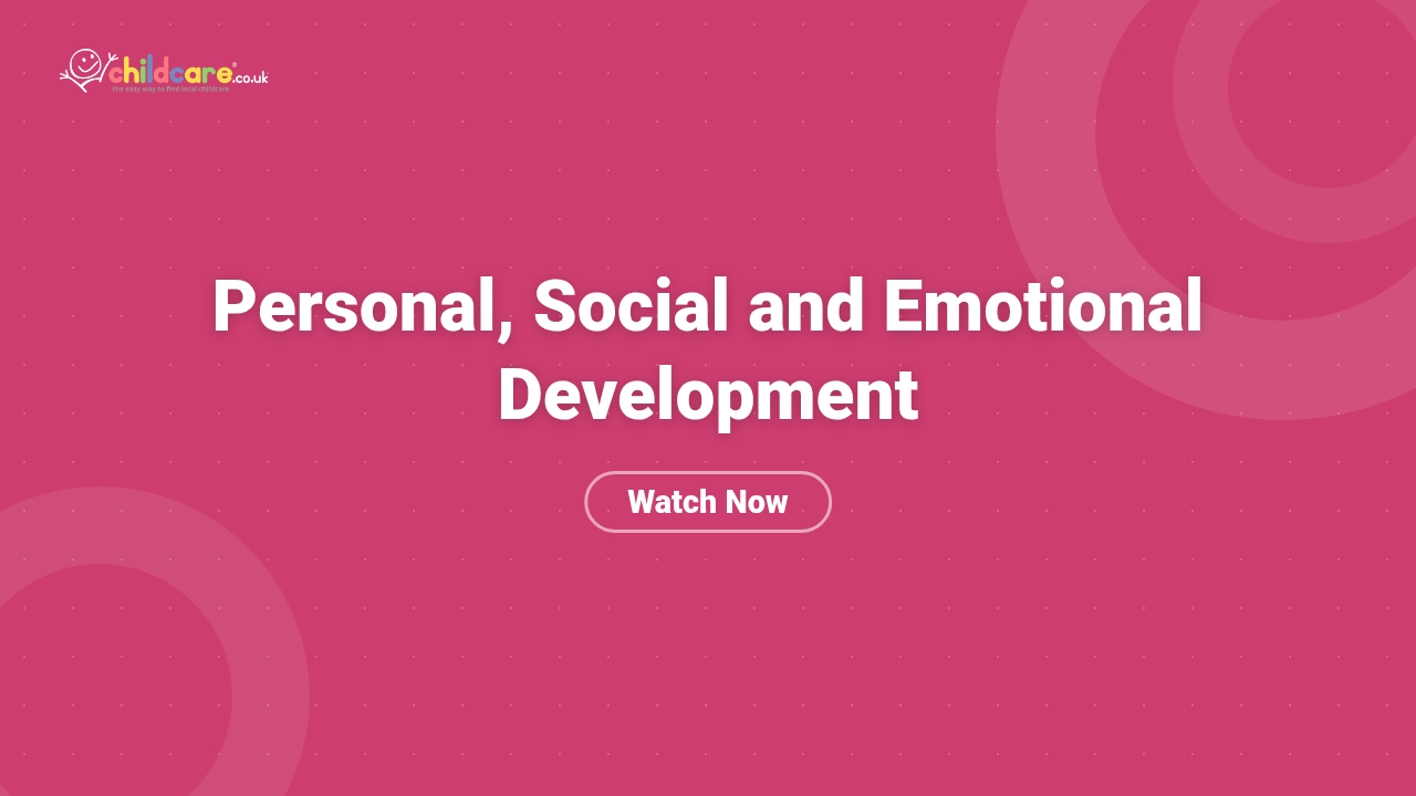 Personal, Social and Emotional Development Poster
