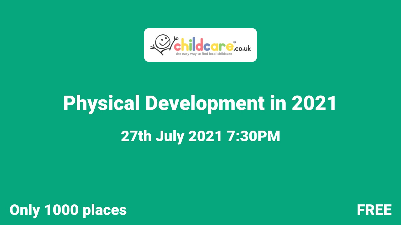 Physical Development in 2021 poster