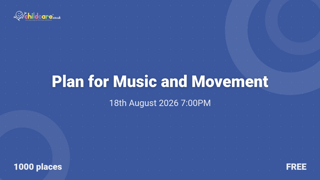 Plan for Music and Movement poster