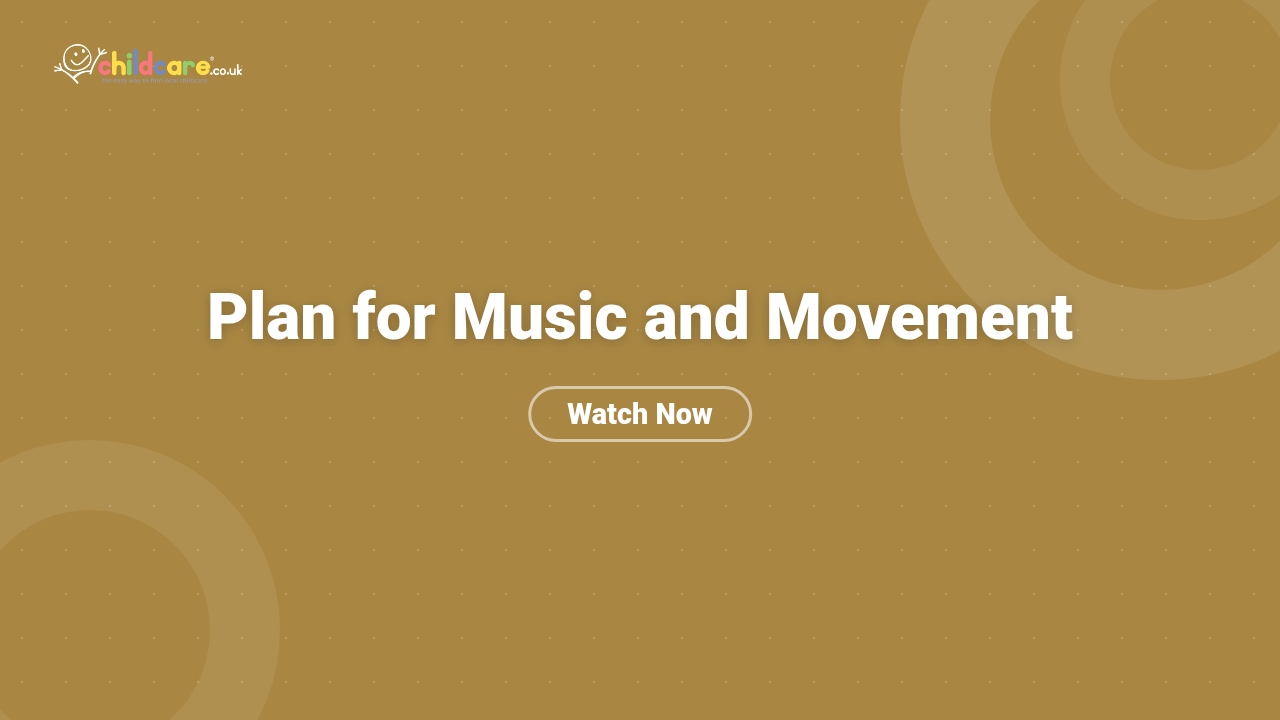 Plan for Music and Movement poster