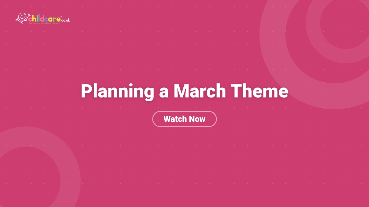 Planning a March Theme poster