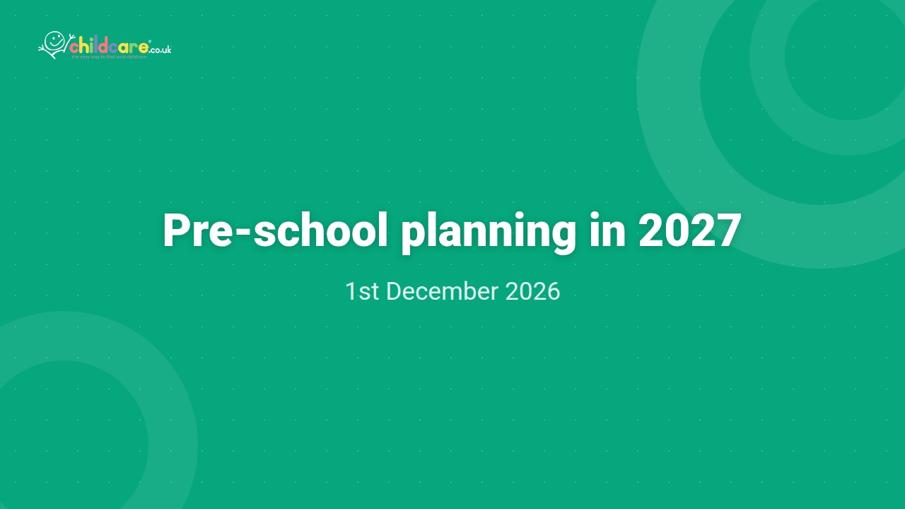 Pre-school planning in 2027 Poster