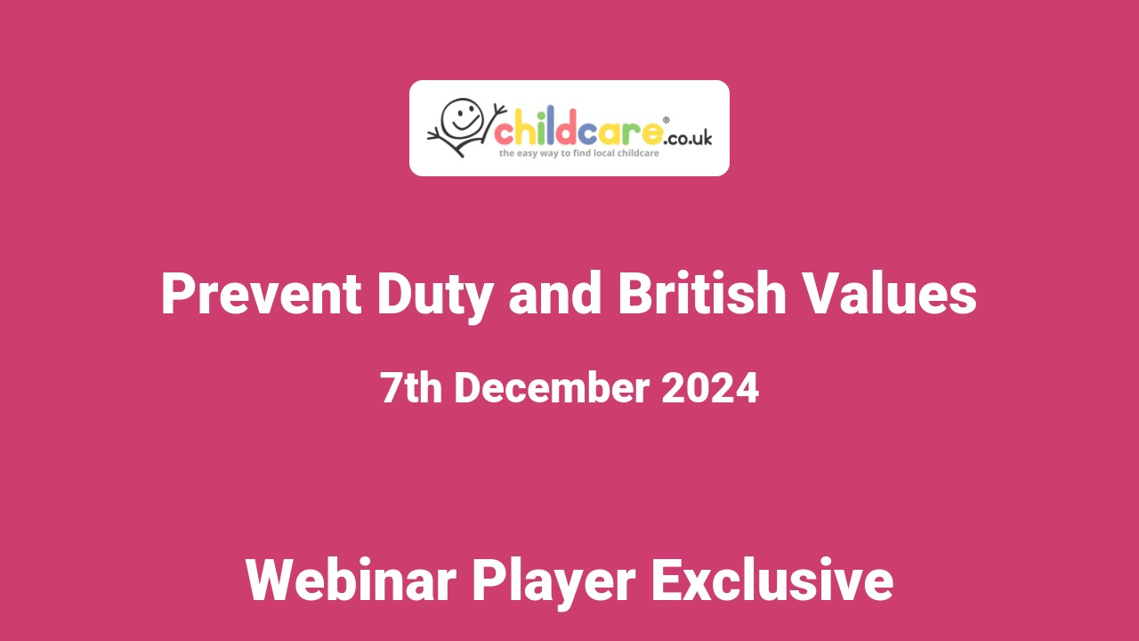 Prevent Duty and British Values Poster