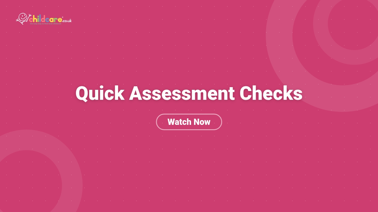 Quick Assessment Checks  poster