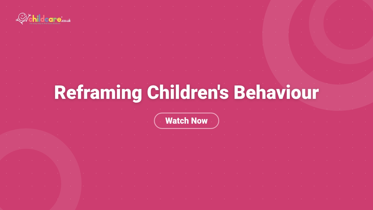 Reframing Children's Behaviour Poster