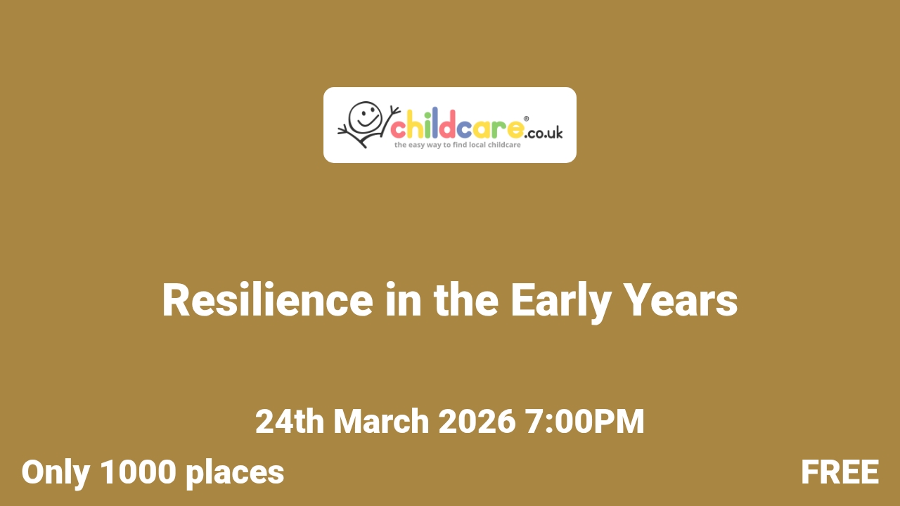 Resilience in the Early Years poster