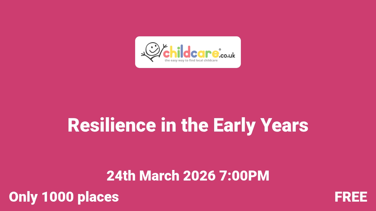 Resilience in the Early Years poster