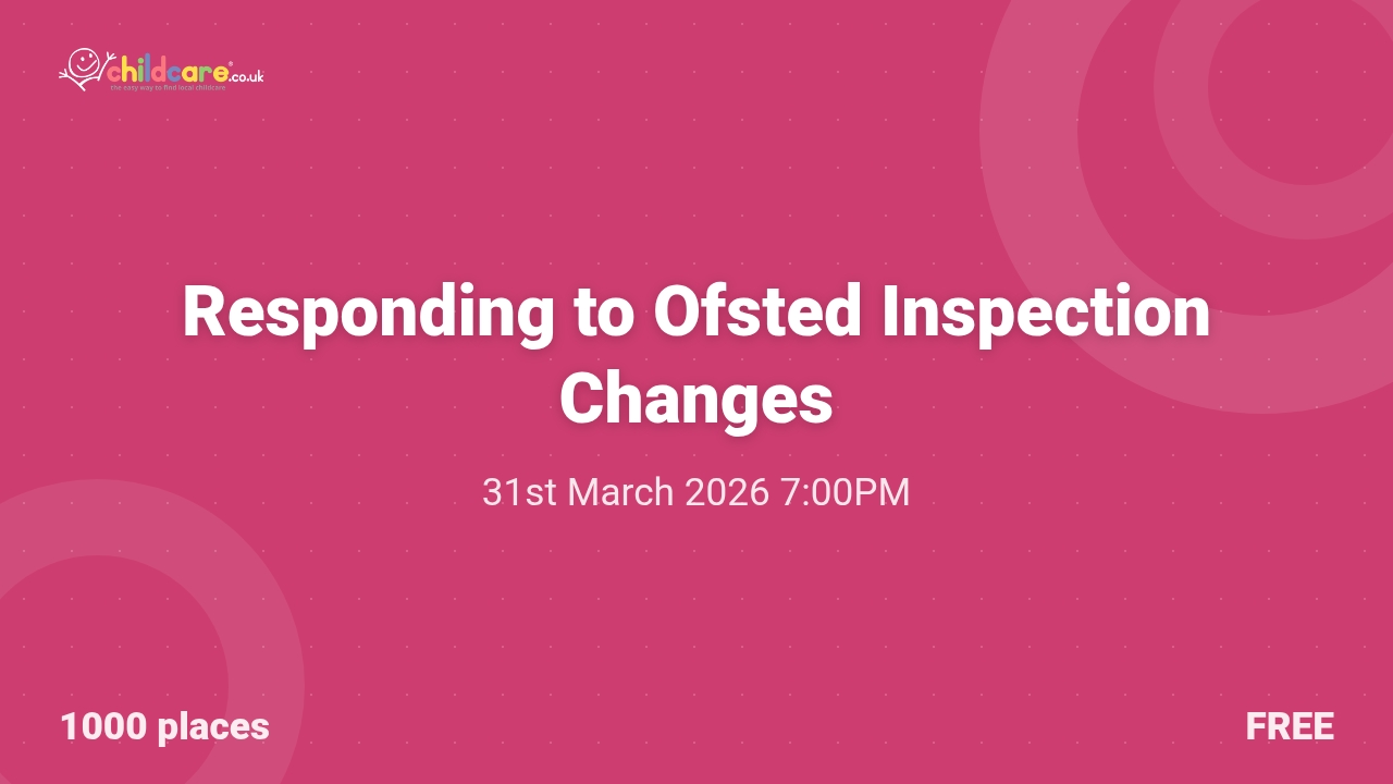 Responding to Ofsted Inspection Changes poster