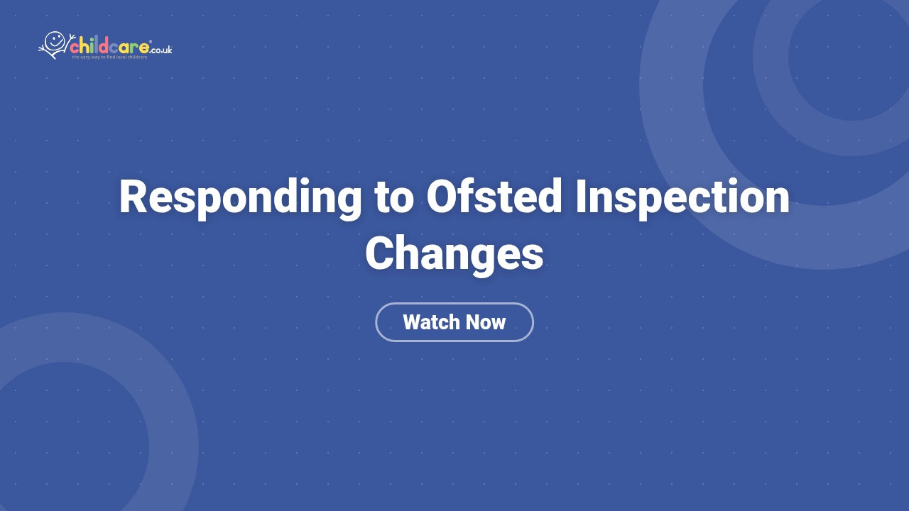 Responding to Ofsted Inspection Changes poster
