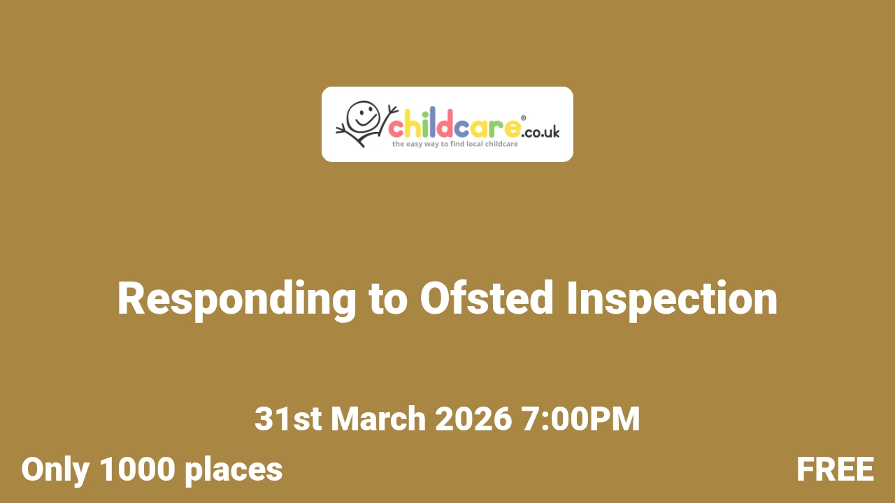 Responding to Ofsted Inspection Poster