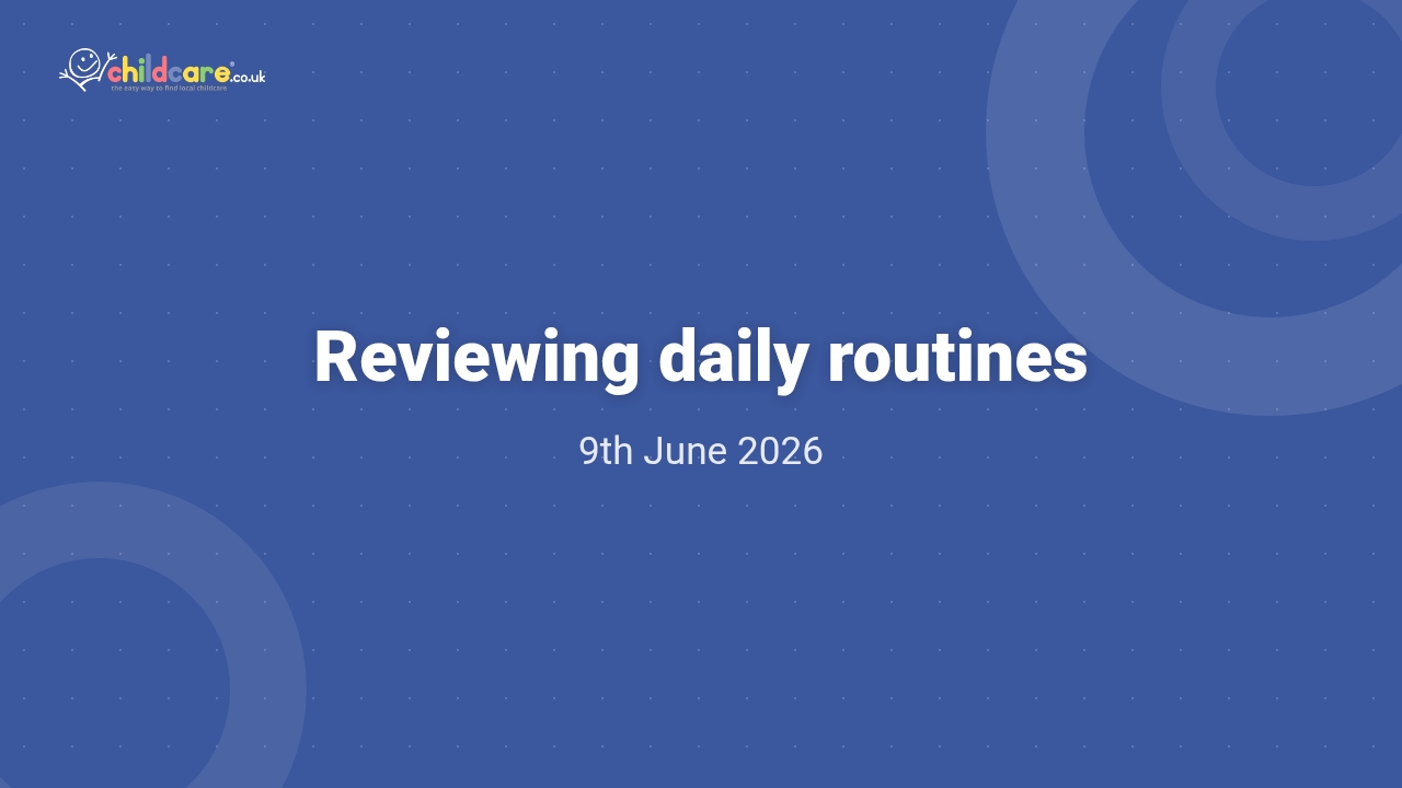 Reviewing daily routines  Poster