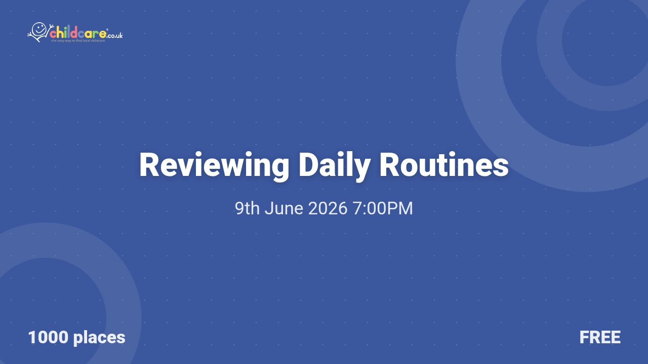 Reviewing Daily Routines  poster