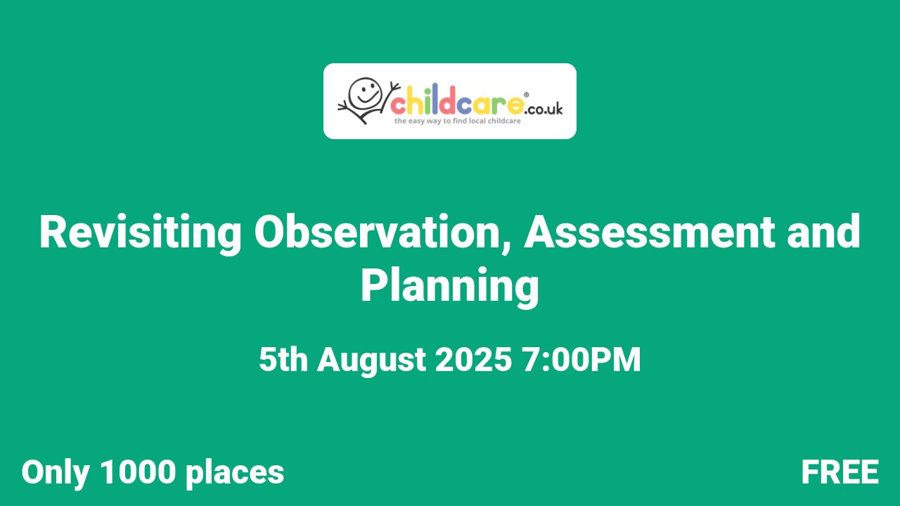 Revisiting Observation, Assessment and Planning Poster
