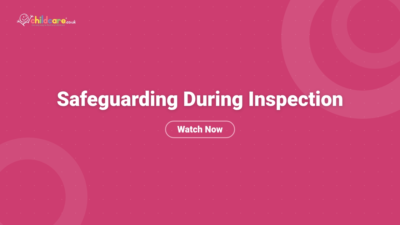 Safeguarding During Inspection  Poster