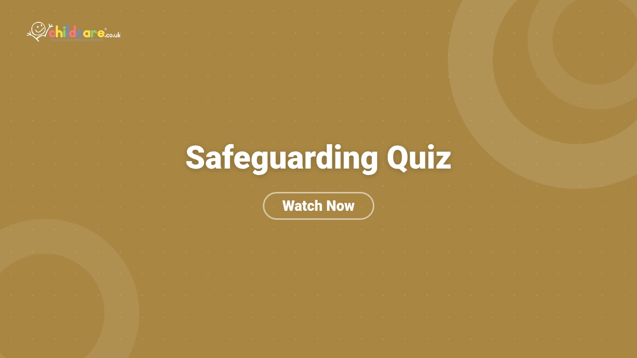 Safeguarding Quiz Poster