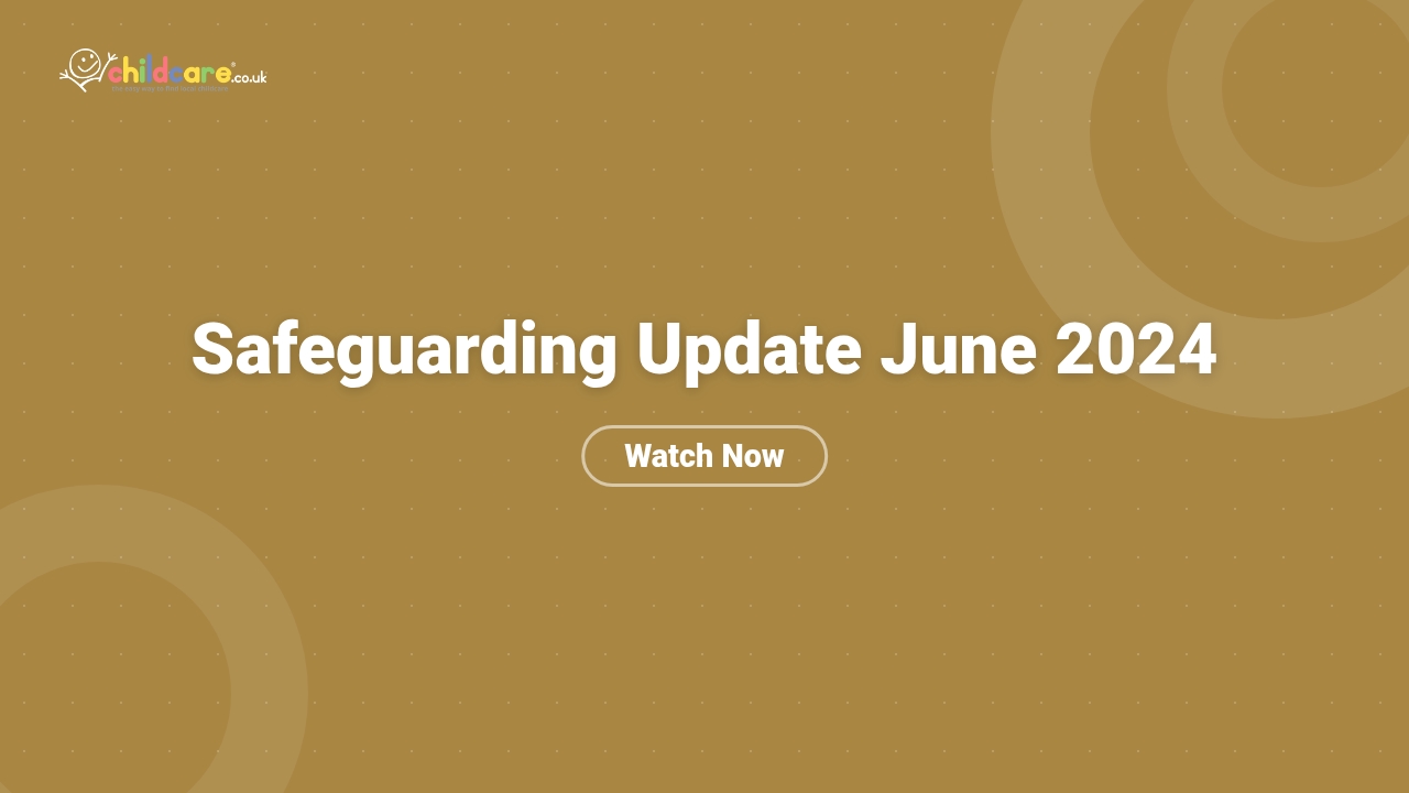 Safeguarding Update June 2024 Poster