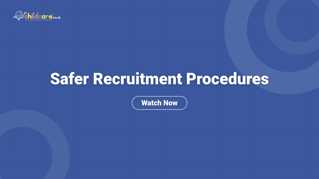 Safer Recruitment Procedures Poster