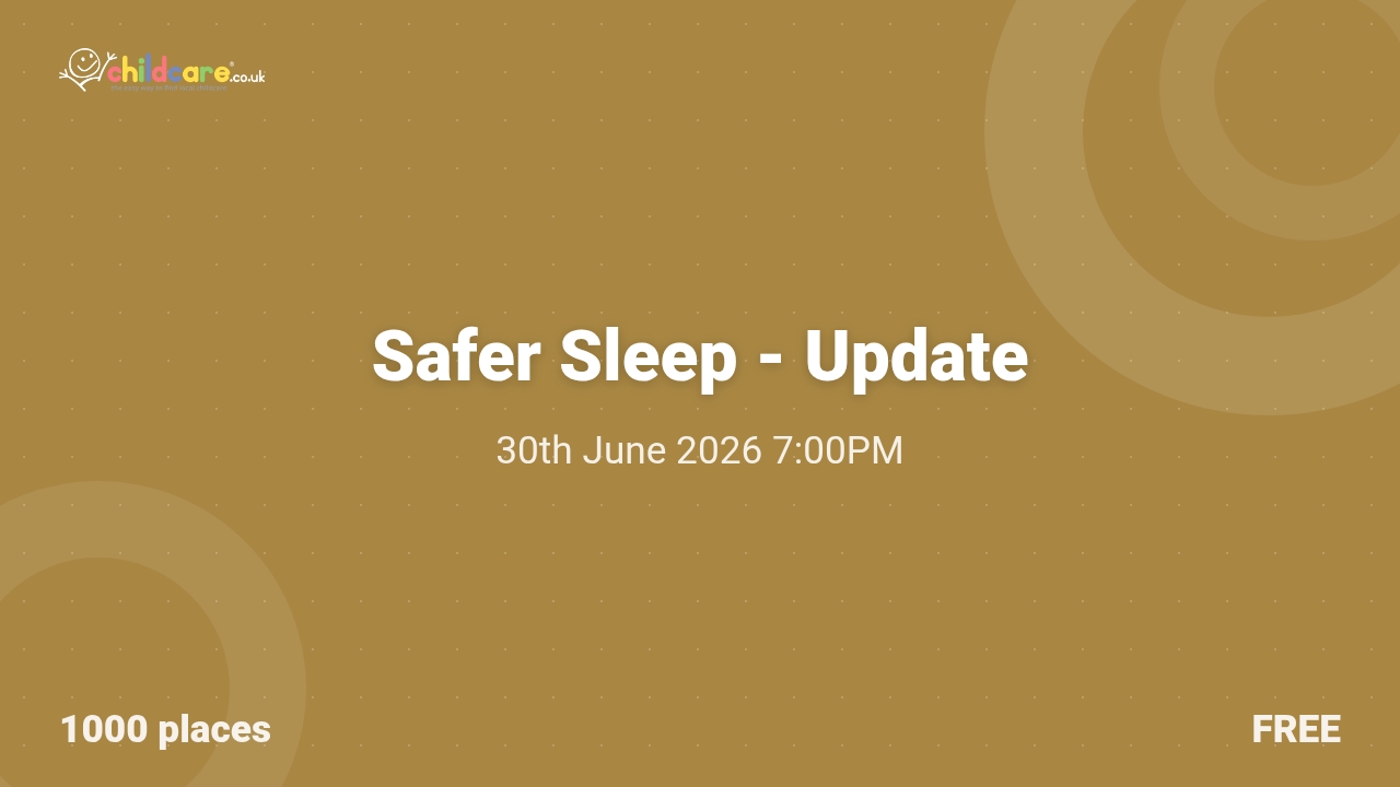 Safer Sleep - Update Poster