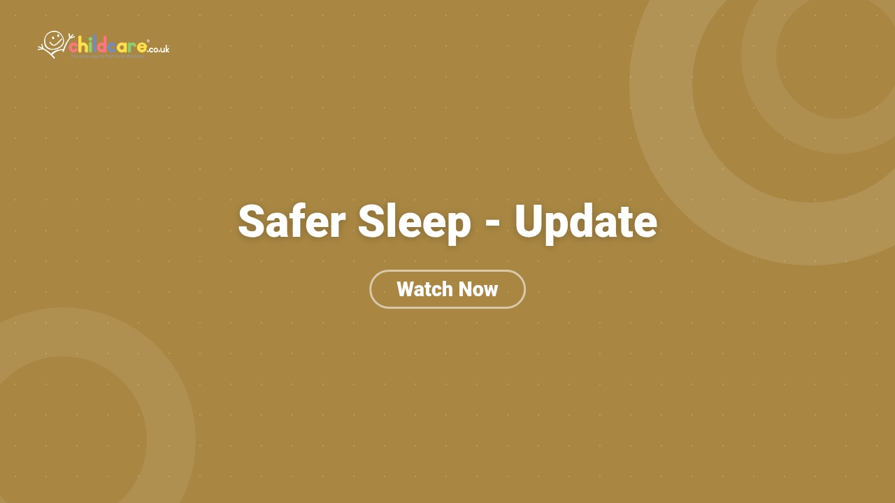 Safer Sleep - Update poster