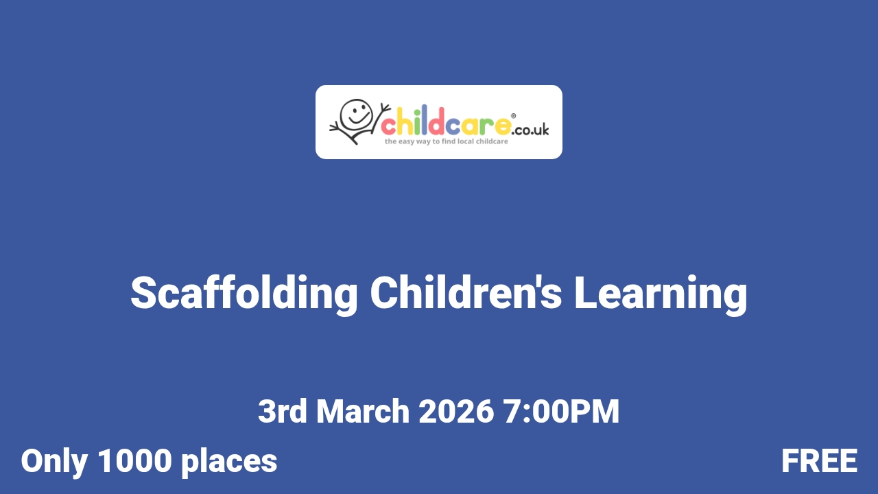 Scaffolding Children's Learning poster
