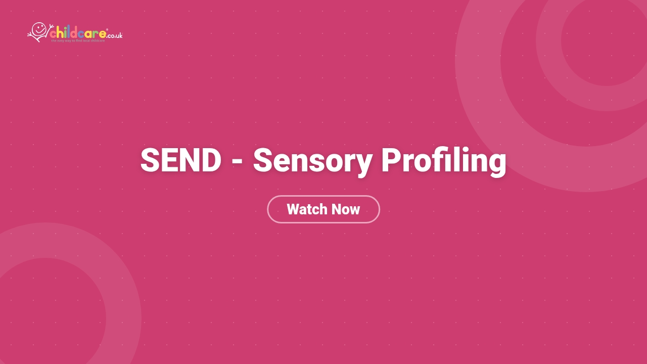 SEND - Sensory Profiling  poster