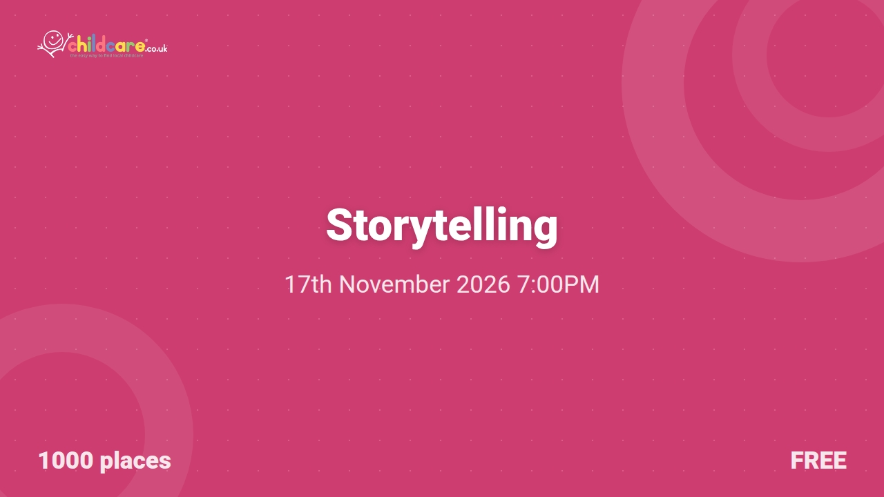 Storytelling poster
