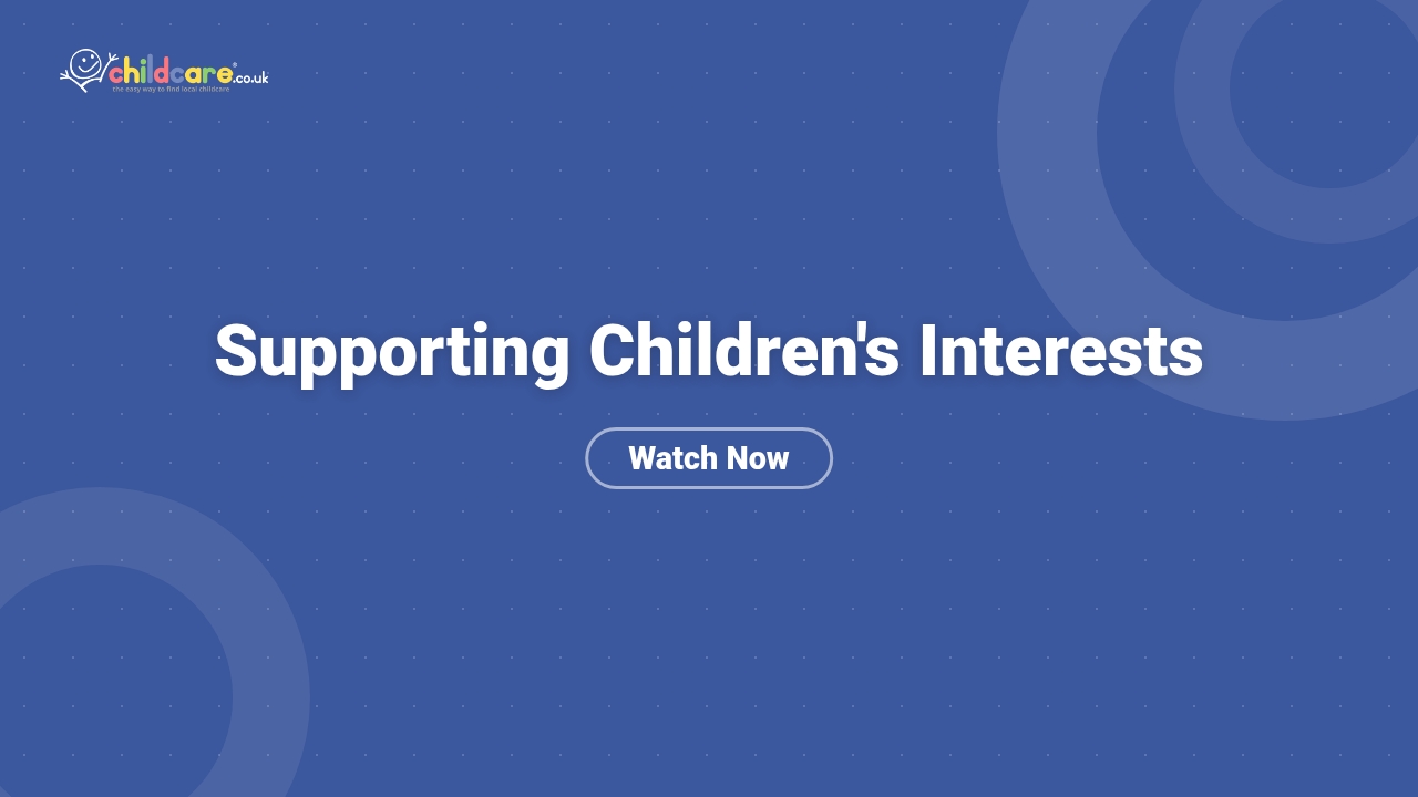 Supporting Children's Interests Poster