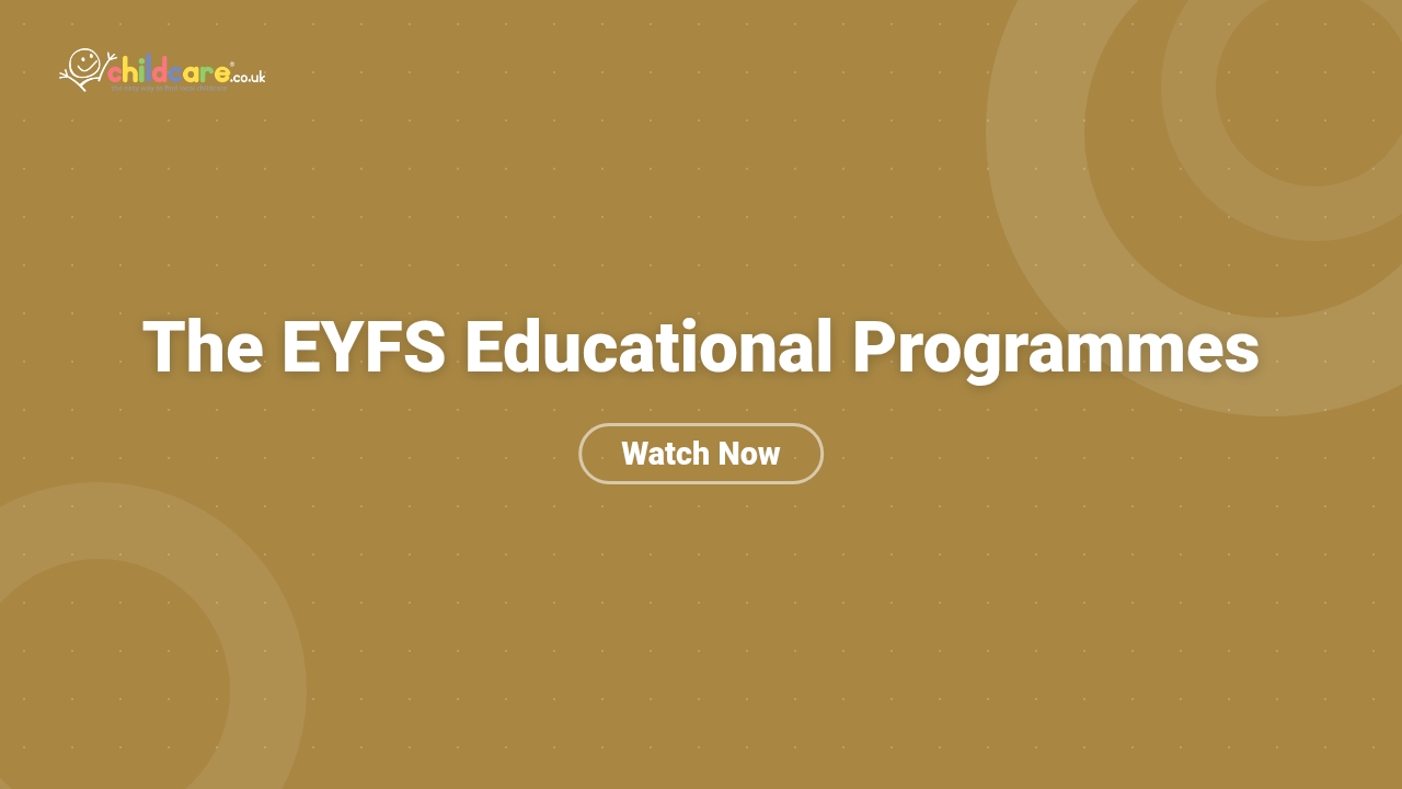 The EYFS Educational Programmes Poster