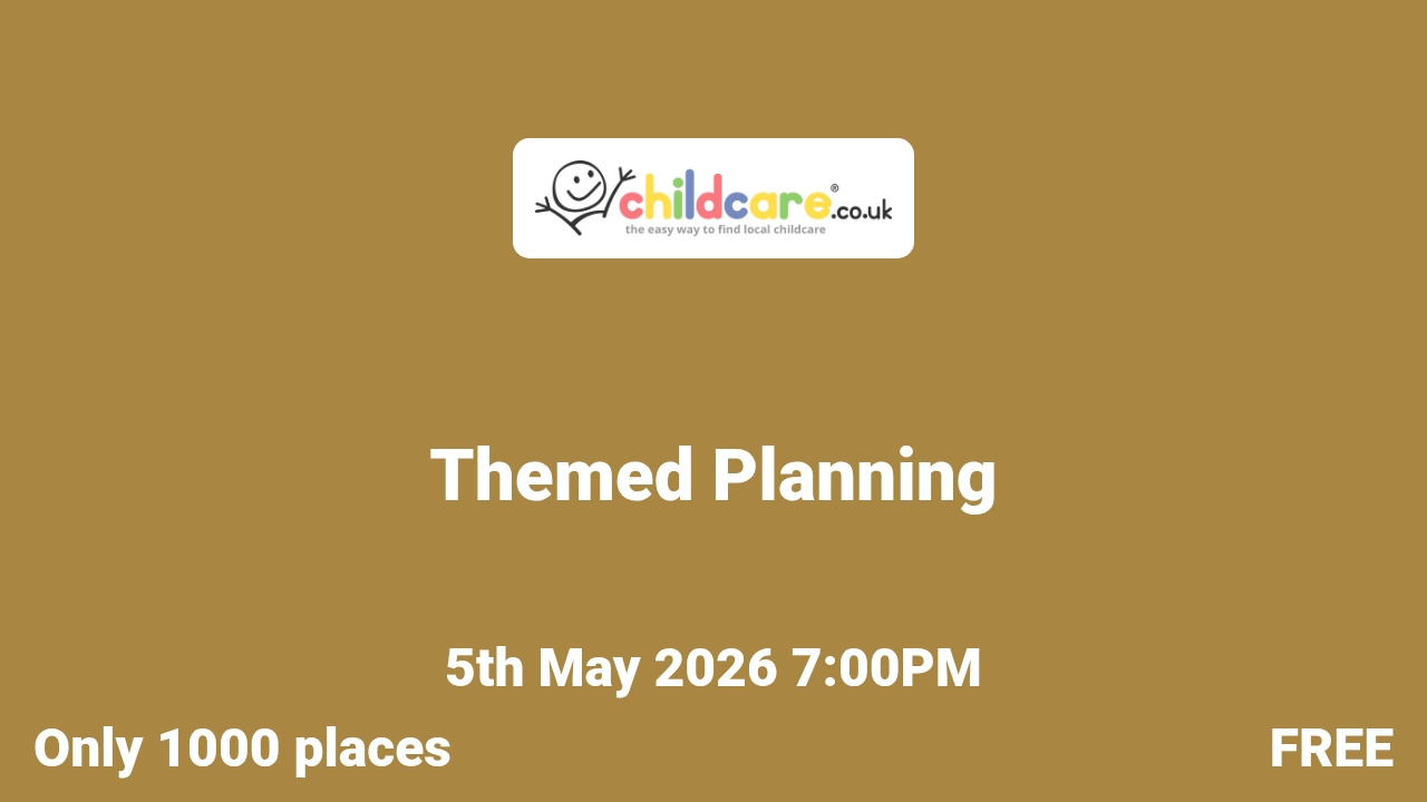 Themed Planning poster
