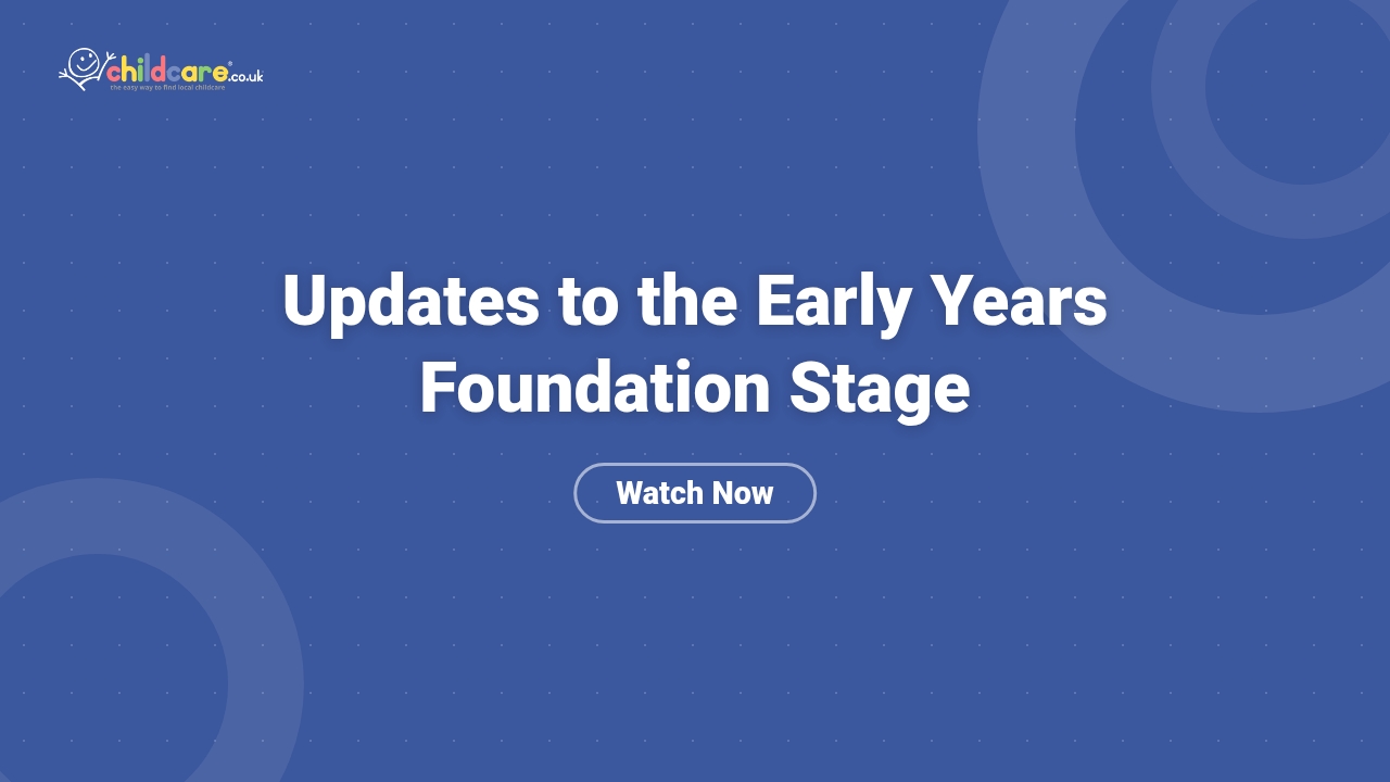 Updates to the Early Years Foundation Stage Poster