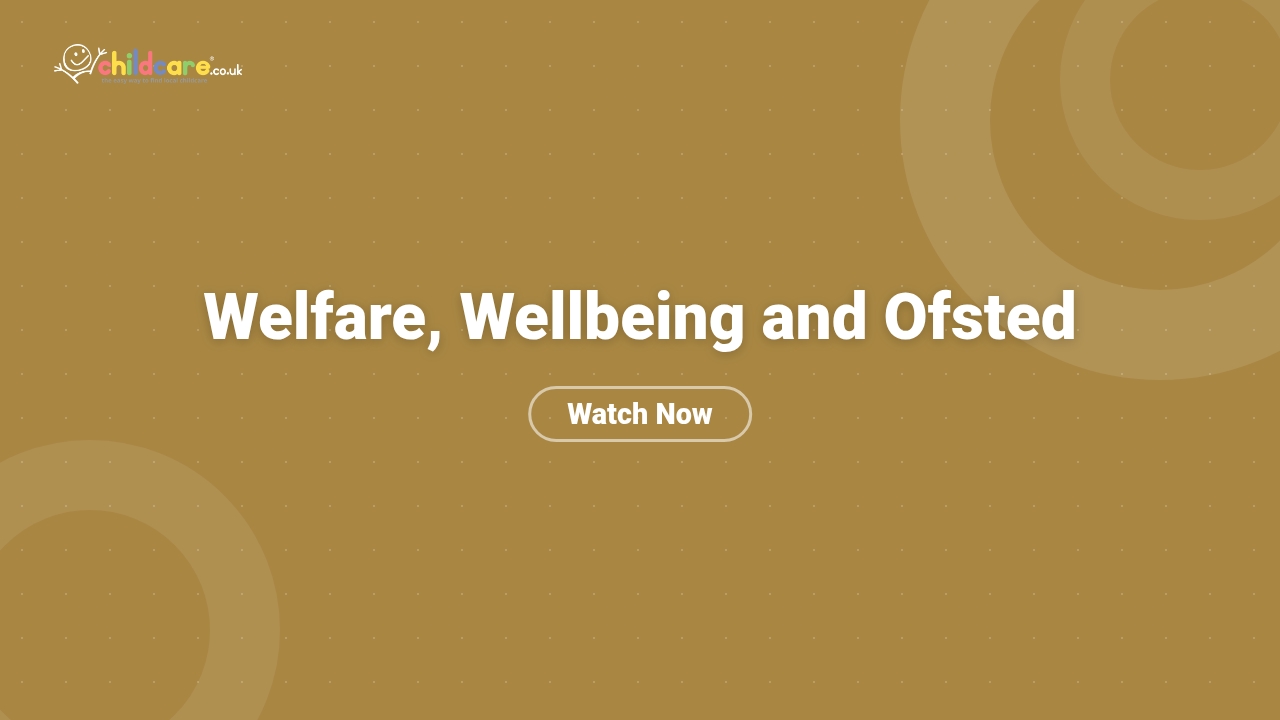 Welfare, Wellbeing and Ofsted poster
