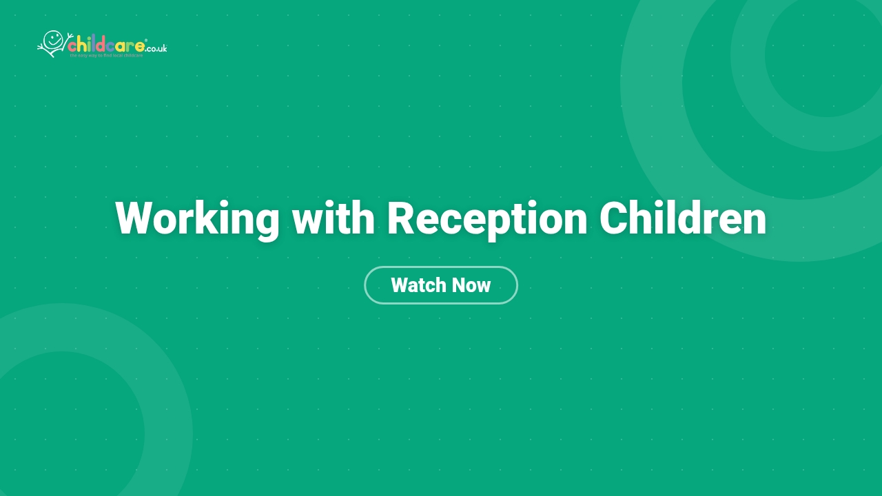 Working with Reception Children  Poster