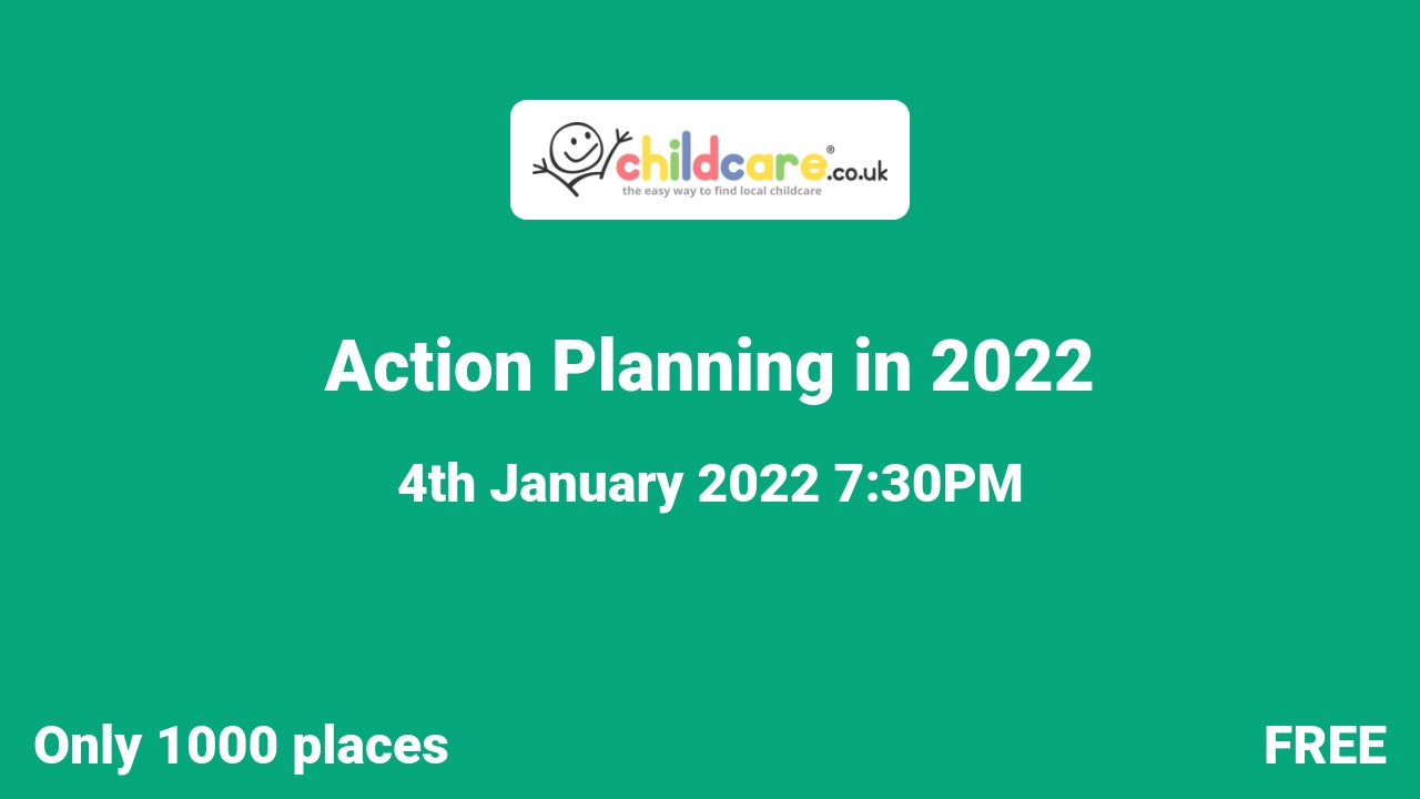 Action Planning in 2022 poster