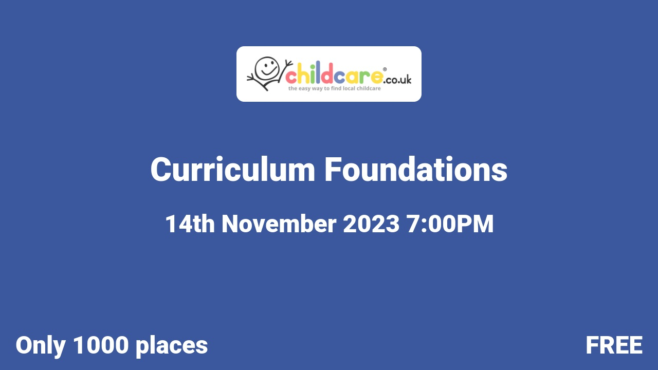 Curriculum Foundations Poster