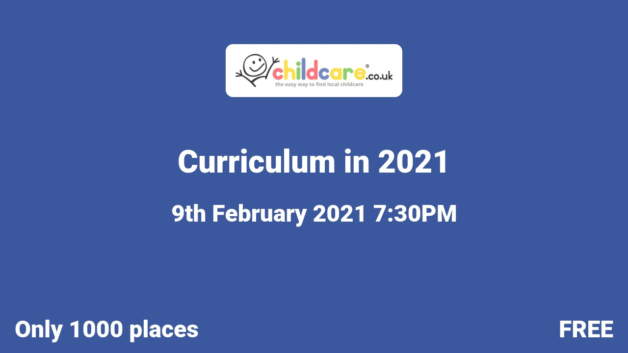 Curriculum in 2021 Poster