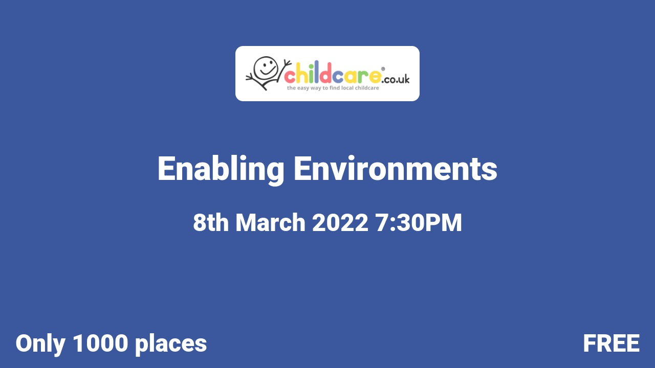 Enabling Environments poster