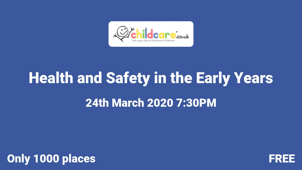 Health and Safety in the Early Years Poster