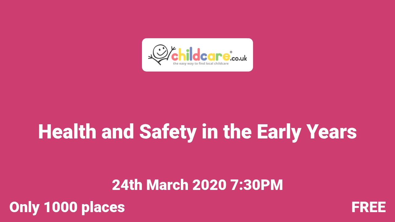 Health and Safety in the Early Years - Childcare.co.uk