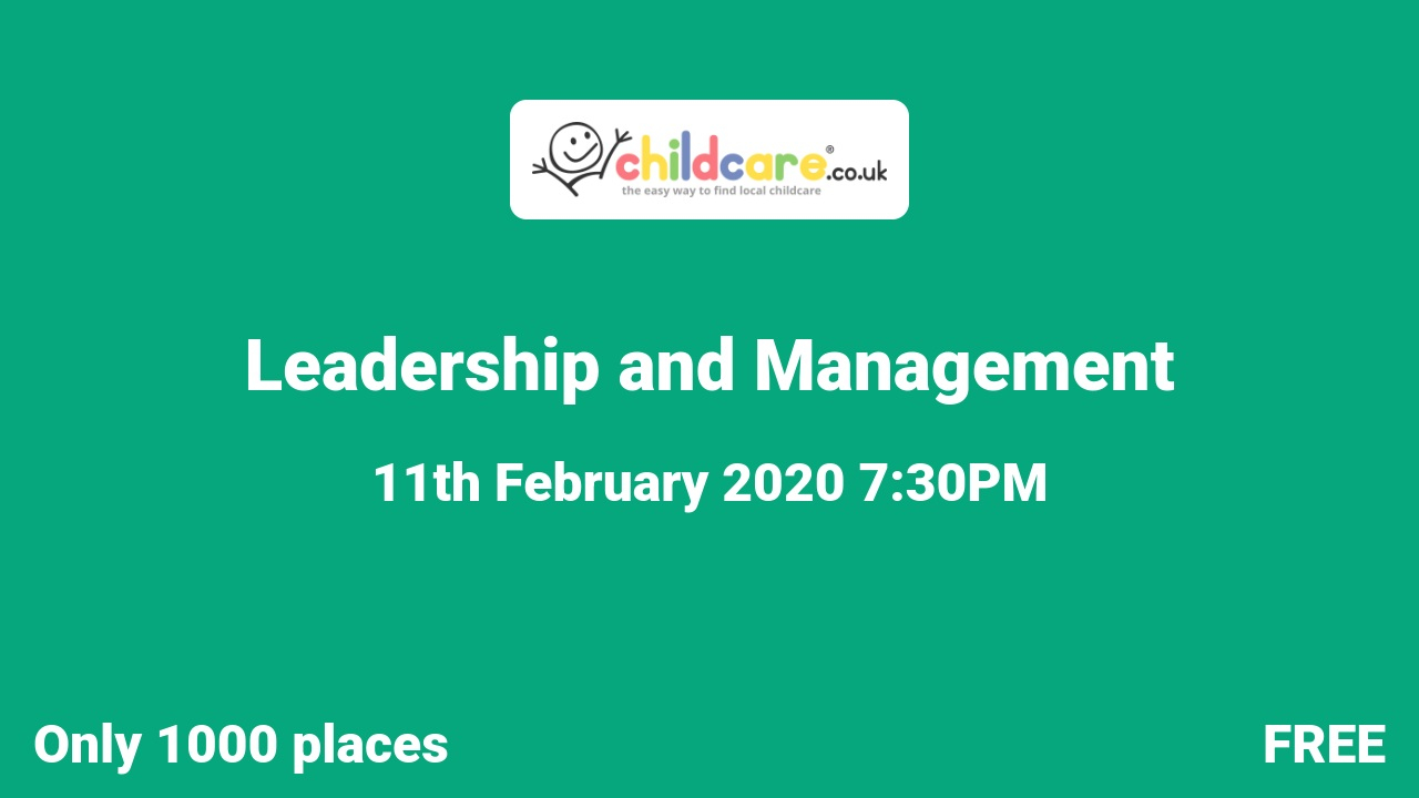 Leadership and Management Poster