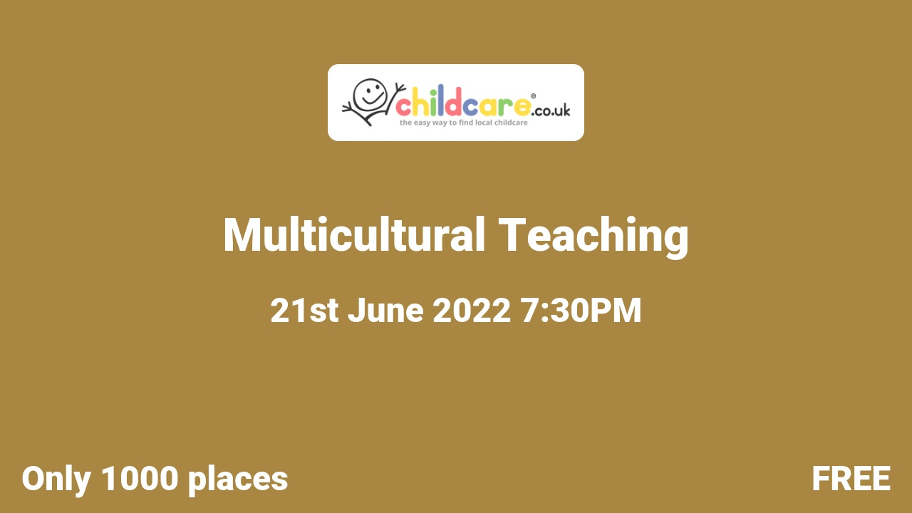Multicultural Teaching Poster