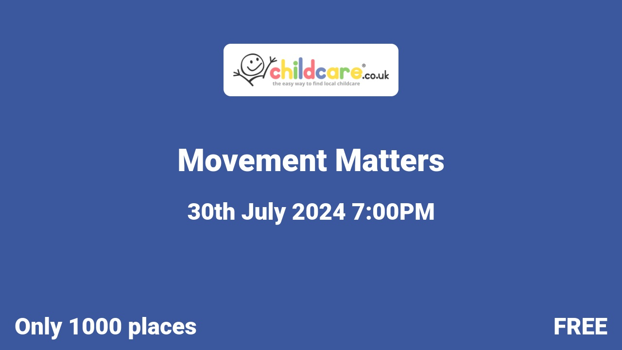 Movement Matters Poster