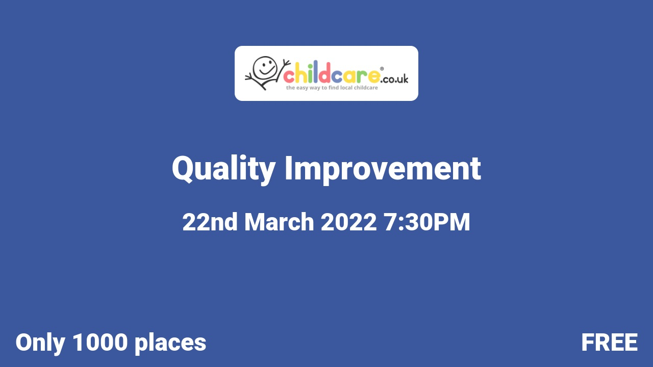 Quality Improvement poster