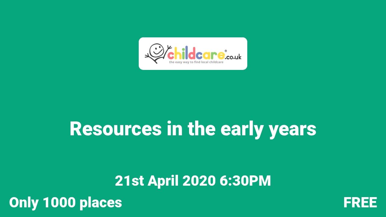 Resources in the early years Childcare.co.uk