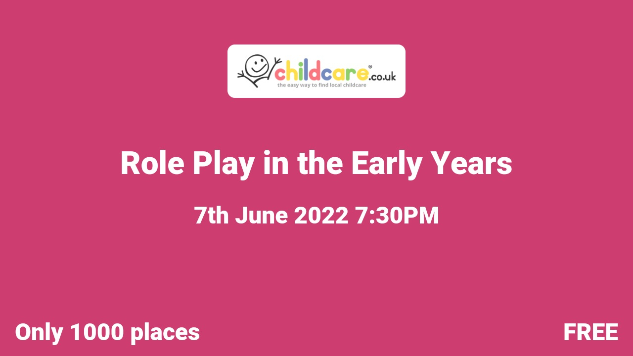Role Play in the Early Years poster