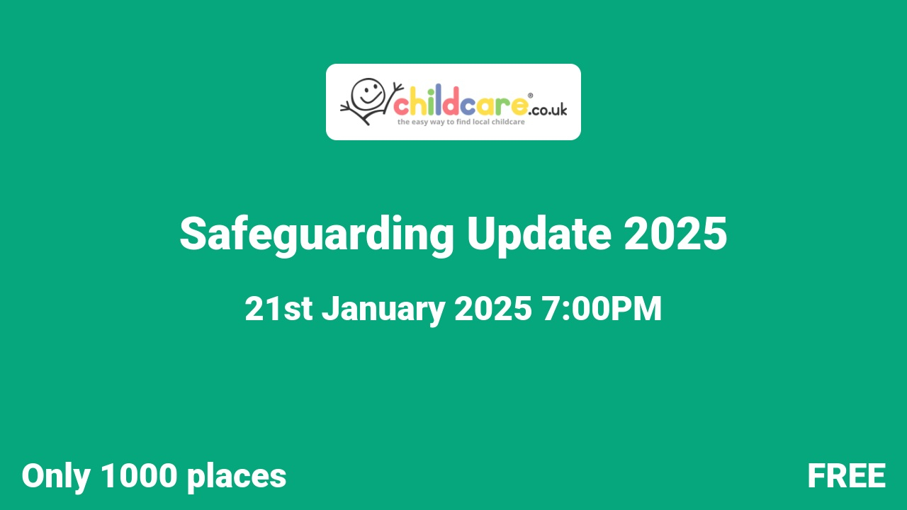 Safeguarding Update 2025 Poster
